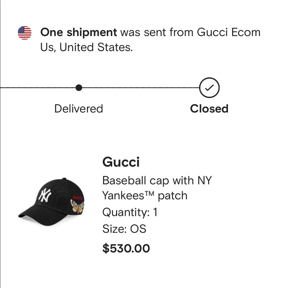 Used Gucci hat